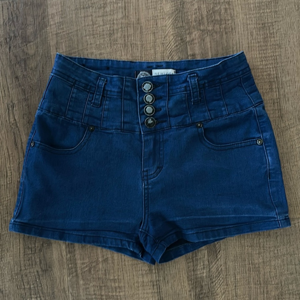 New Look London YesYes Jeans size 8 stretchy fitted jeans shorts